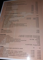 De Comptoir menu