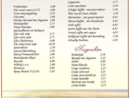 Het Oud Hollandsch Midsland menu