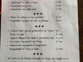 Eetcafe Tante Sjuul Heeg Geverifieerd menu