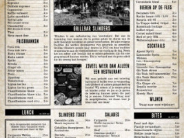 Grill Slinders Nuenen menu