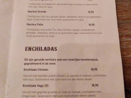 Little Senorita Venlo menu