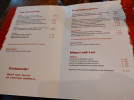 Brasserie Tante Pos Ommen menu