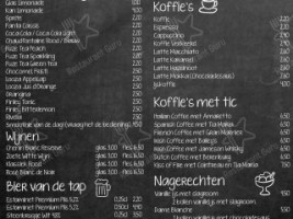 Duinpark Paasdal menu