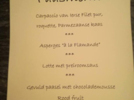 East Corner menu