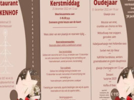 Berkenhof Zwarte Berg menu