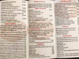 Pizzeria Valsugana menu