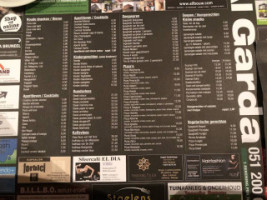 Al Garda menu