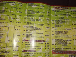 La Diga menu