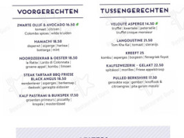 élevé menu