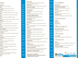 Pizzeria Bella Sicila (angelo Veronica) menu