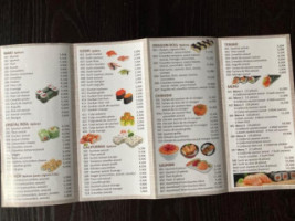 Tomi Sushi menu