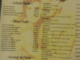 Pane Amore Fantasia menu