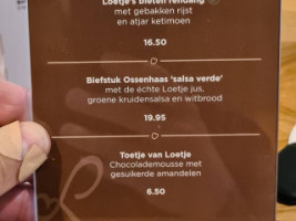 Loetje menu