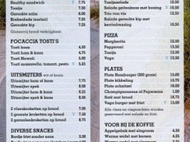 Strandpaviljoen De Stern menu