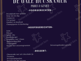 Café Brasserie De Schoenmaker menu