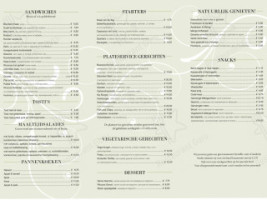 Brasserie Rhoonse Polder menu