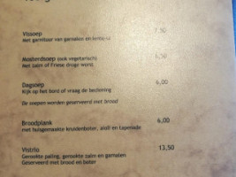 De 3 Harinkjes menu