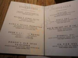 Vesper menu