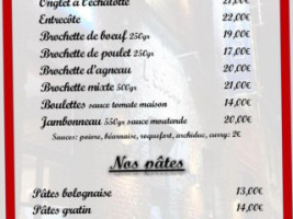 L' Éden Taverne menu