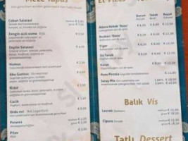 Saray-ocakbasi Enschede menu