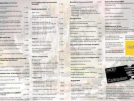 Facet Eten Drinken menu