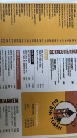 Frituur Bij Den Toren menu