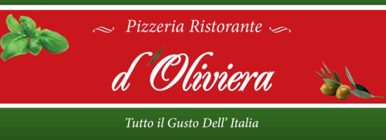 D' Oliviera menu