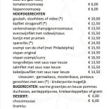 Maashotels De Spaenjerd De Maaskant De Steenberg Speisekarte