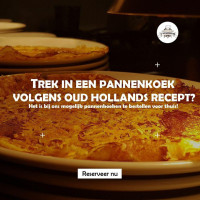 Pannenkoekerie 't Veldhuis menu