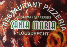 Restorante Santa Maria Loosdrecht menu