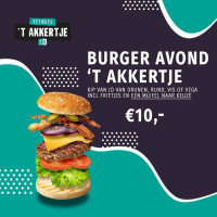 Eethuys 't Akkertje 2.0 menu