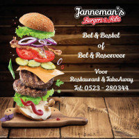 Janneman's Burgers And Ribs menu