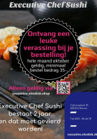 Executive Chef Sushi menu