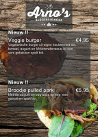 Arno's Burgers And More menu