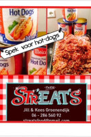 Streats menu