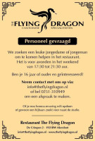 Chinees-indisch 'the Flying Dragon' B.v. Akersloot menu