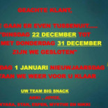 Big Snack Sjefke's Snacks Carte