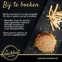 De Snackhut menu