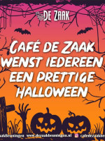 Café De Zaak Carte