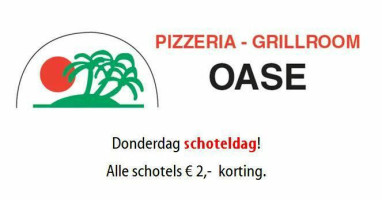 Pizzeria Oase Gorredijk menu