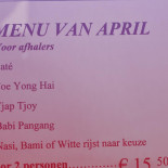 Chinees Pom Lai Carta