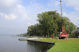 Strandpaviljoen Paterswoldsemeer outside