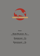 Steakhouse Meat Eat menu