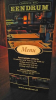Eetcafe Cafetaria Eendrum Carta