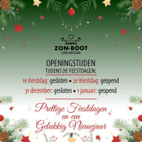 Zon Boot Leek menu