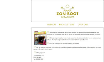 Zon Boot Leek Carte
