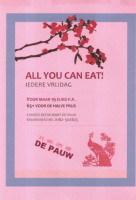 Chinees Indisch De Pauw' Haastrecht menu