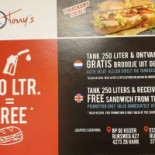 Tony's Street Food A1 Speisekarte