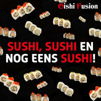 Oishi Fusion B.v. Sliedrecht menu