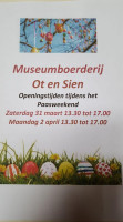 Museumboerderij Ot En Sien menu